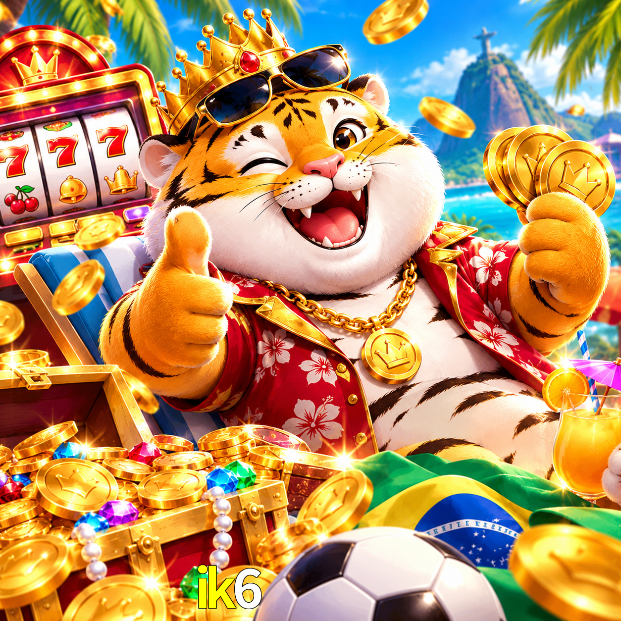 Imagem promocional da ik6 mostrando a plataforma e suas vantagens